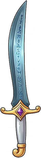 Runed Scimitar