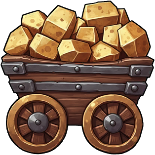 Rickety Mining Cart