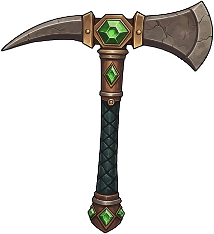 Adamantite Axepick