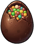 Filled Chocolate Egg