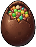 Filled Chocolate Egg