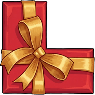 Banana-shaped Present