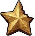 Filled Chocolate Star