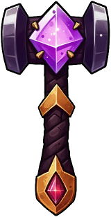 Gemstone Forge Hammer