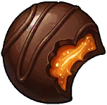 Filled Chocolate Circle