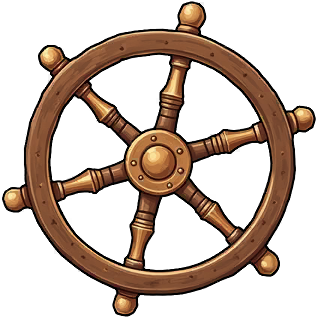 Six-Spoke Ship's Wheel