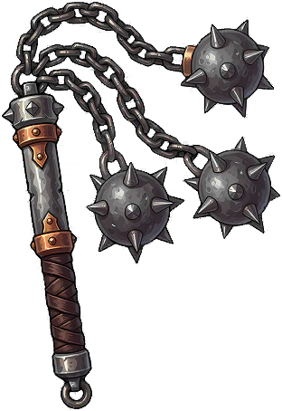Triple Flourish Flail