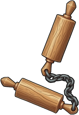 Rolling Pin Nunchucks