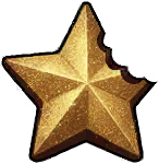 Filled Chocolate Star