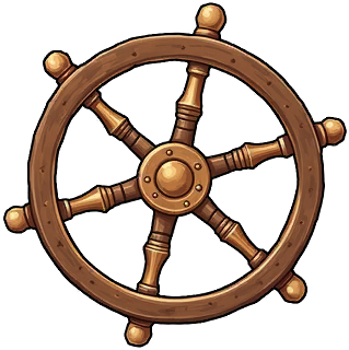 Six-Spoke Ship's Wheel