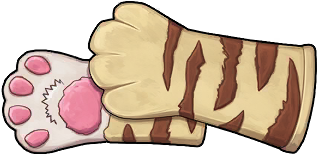 Kitten's Oven Mittens